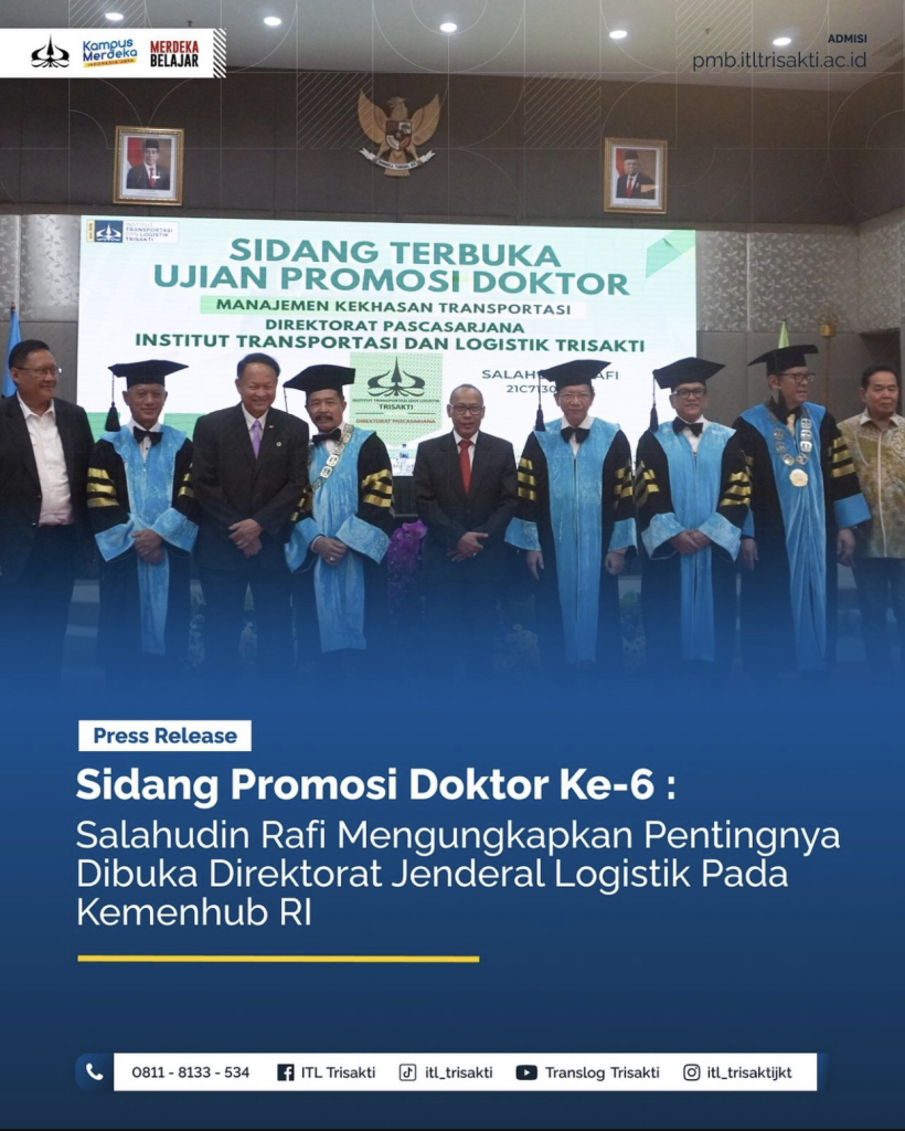 Salahudin Rafi Sidang Promosi Doktor Ke-6 : Salahudin Rafi Mengungkapkan Pentingnya ...