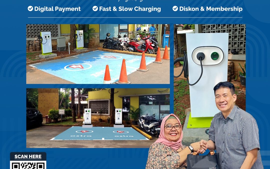 ITL Trisakti Wujudkan Green Campus melalui Kolaborasi Pembangunan SPKLU Bersama MEBI-ZORA