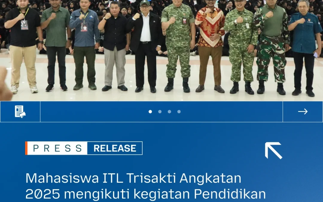 Mahasiswa ITL Trisakti Angkatan 2025 mengikuti kegiatan Pendidikan Pendahuluan Bela Negara (PPBN) di Pusat Misi Pemeliharaan Perdamaian (PMPP)