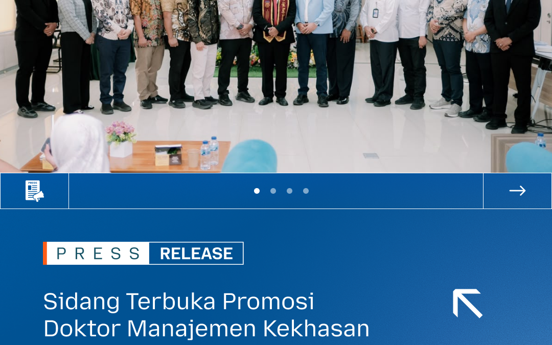 Sidang Terbuka Promosi Doktor Manajemen Kekhasan Transportasi: Dr. Capt. Rudy Susanto, M.Pd